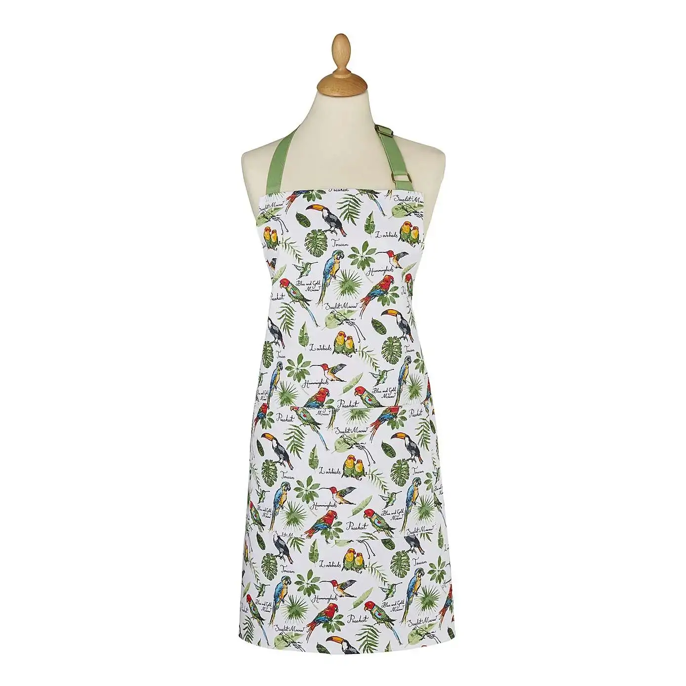 Ποδιά κουζίνας "Tropical Birds" βαμβακερή – Ulster Weavers