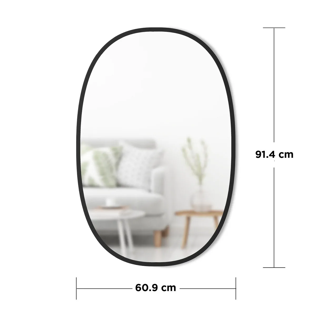 Hub καθρέφτης επιτοίχιος 46x61cm. - Umbra - Image 5