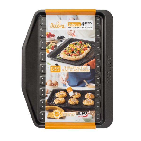 Ταψί αντικολλητικό "Crisp&Fry" Bake&Cook 41cm. x 31,5cm. - Decora
