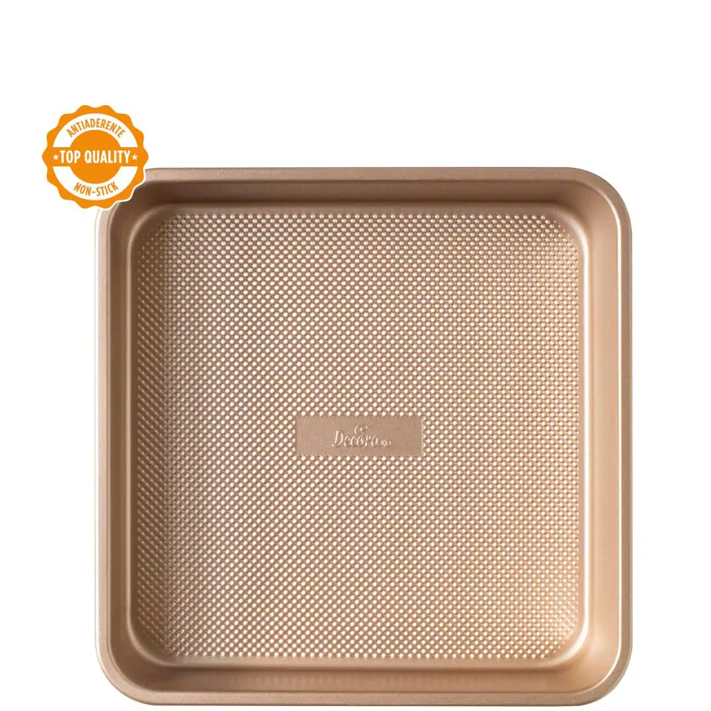 Φόρμα αντικολλητική Gold Line 24,5cm. x 24,5 x 5,5cm. - Decora - Image 2