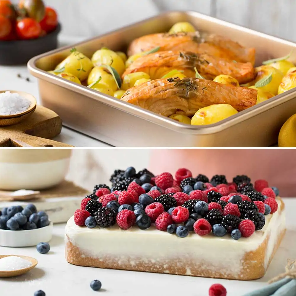 Φόρμα αντικολλητική Gold Line 24,5cm. x 24,5 x 5,5cm. - Decora - Image 3