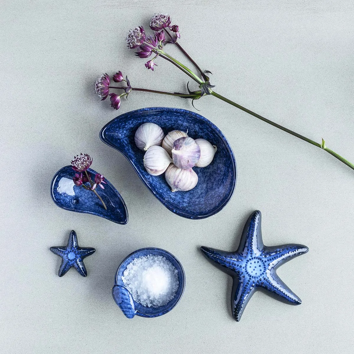 Μπωλ Sea Mussel blue 9,5εκ. - Nääsgränsgården - Image 5