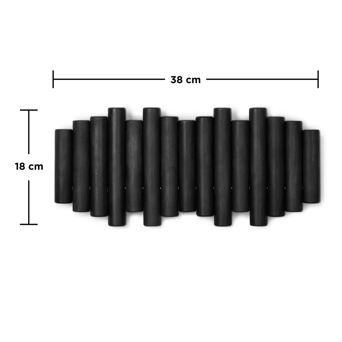 Picket black κρεμάστρα τοίχου - Umbra - Image 5