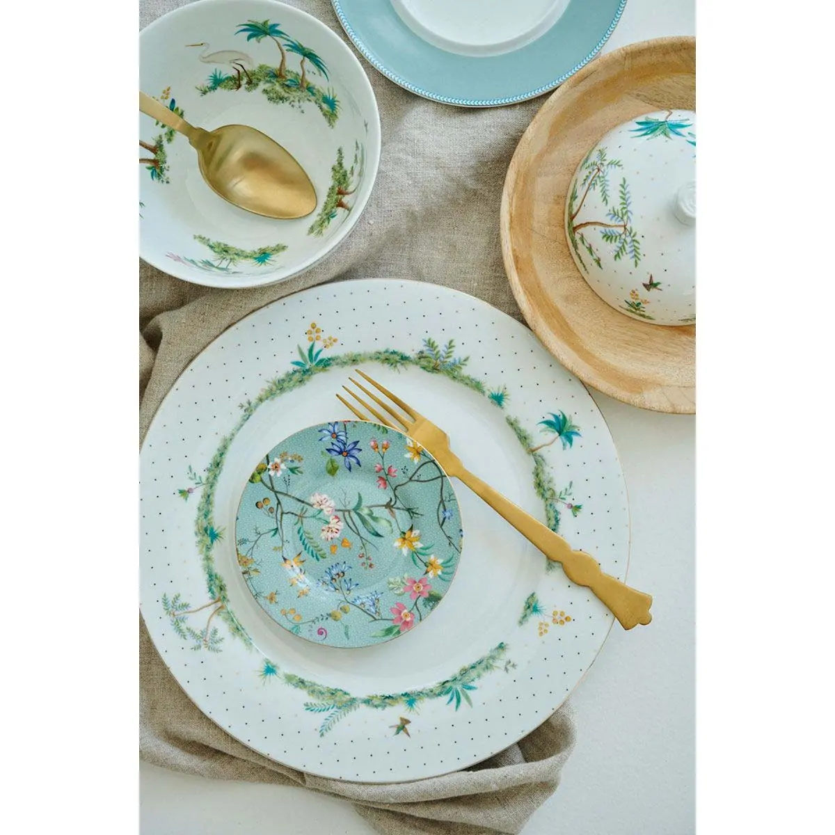 Jolie Dots Gold μπωλ 18εκ. - Pip Studio - Image 6