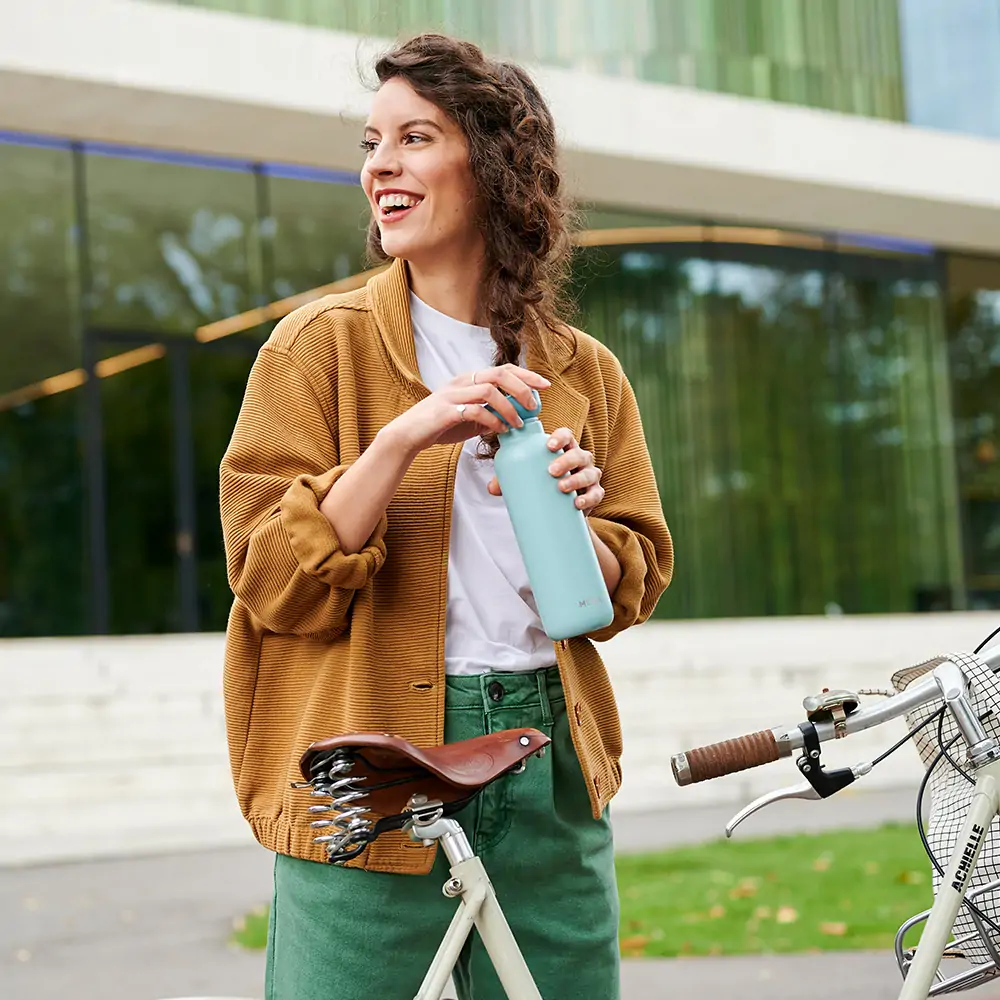 Φιάλη-θερμός Ellipse Travel Bottle nordic green 0,5lt. - Mepal - Image 3