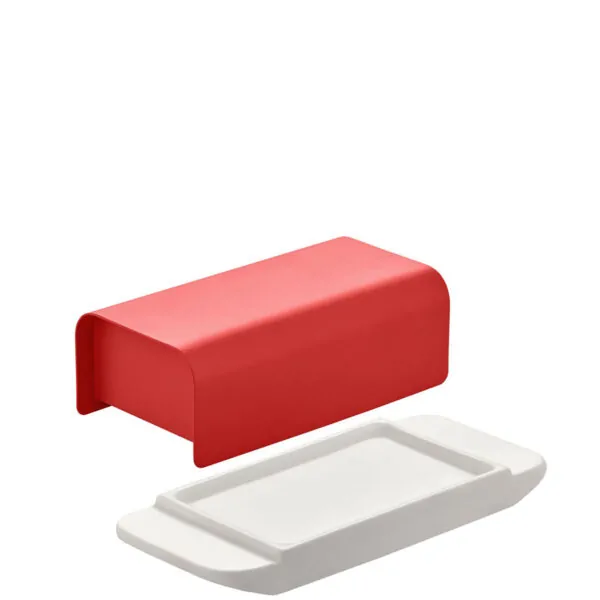 Mattina red βουτυριέρα – ALESSI - Image 2
