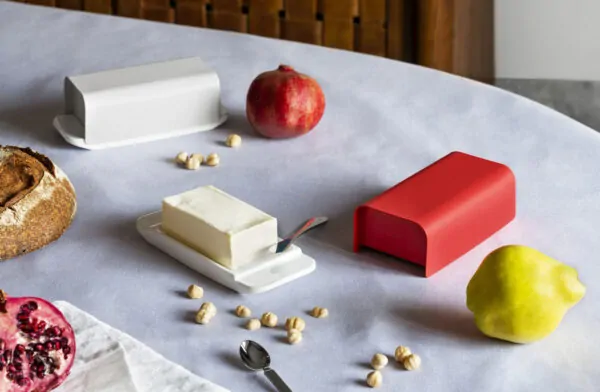Mattina red βουτυριέρα – ALESSI - Image 6
