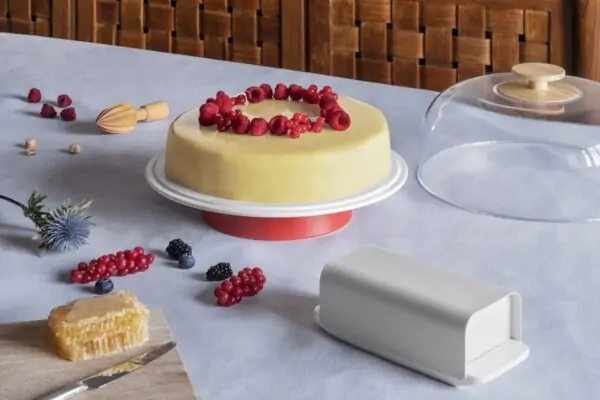 Mattina red βουτυριέρα – ALESSI - Image 5