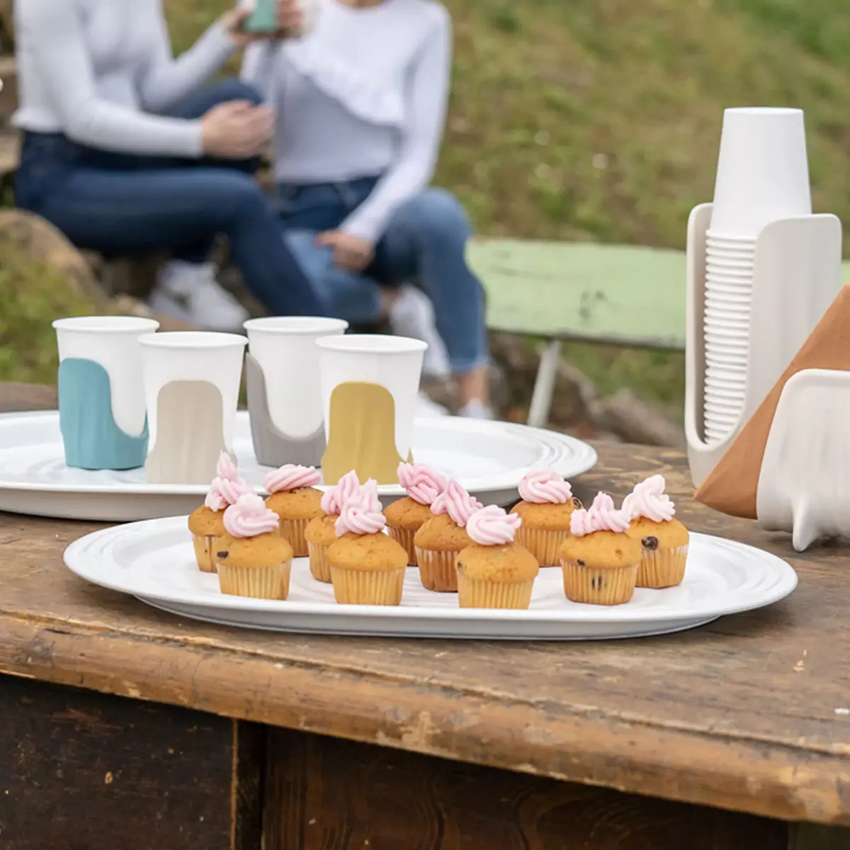 Tierra taupe δίσκος σερβιρίσματος - Guzzini - Image 3