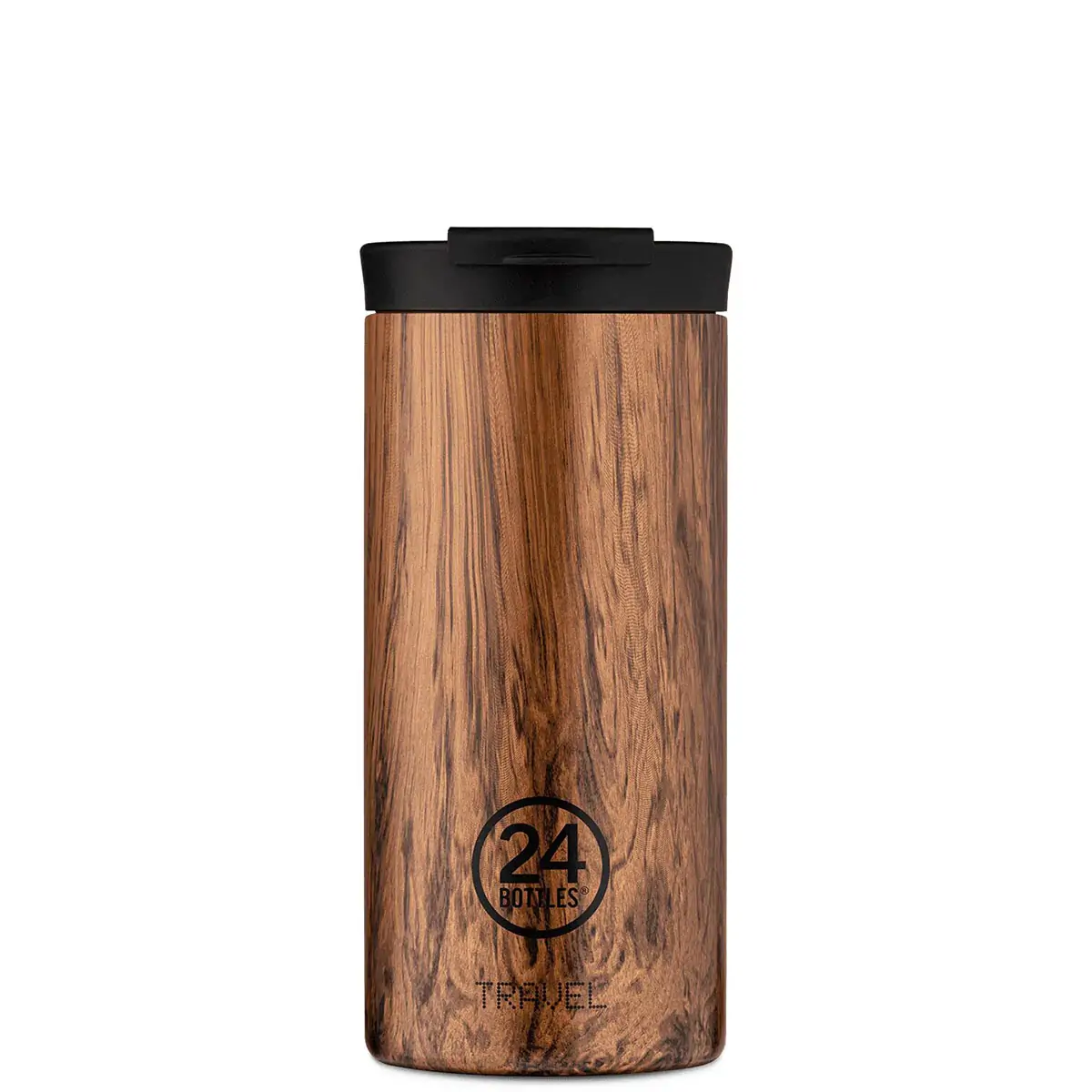 Travel Tumbler Sequoia Wood ποτήρι θερμός 0,6lt. – 24Bottles