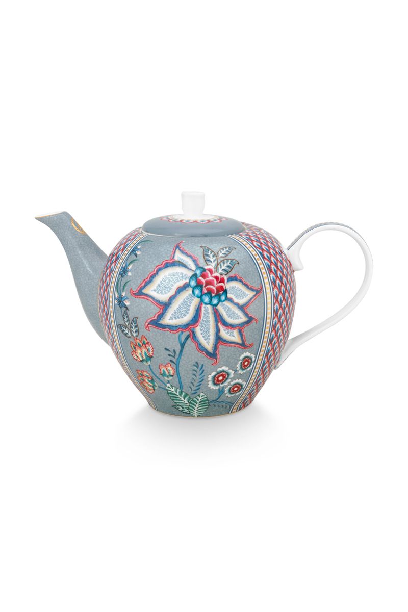 Flower Festival blue τσαγιέρα 1,6lt. - Pip Studio