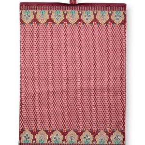 Flower Festival scallop dark pink πετσέτα κουζίνας – Pip Studio