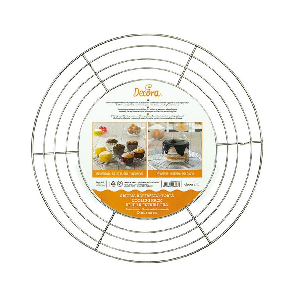 Σχάρα κρυώματος-γλασσαρίσματος 32εκ. - Decora