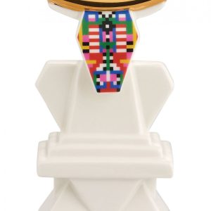 Holyhedrics Ox διακοσμητική φιγούρα πορσελάνης - Alessi