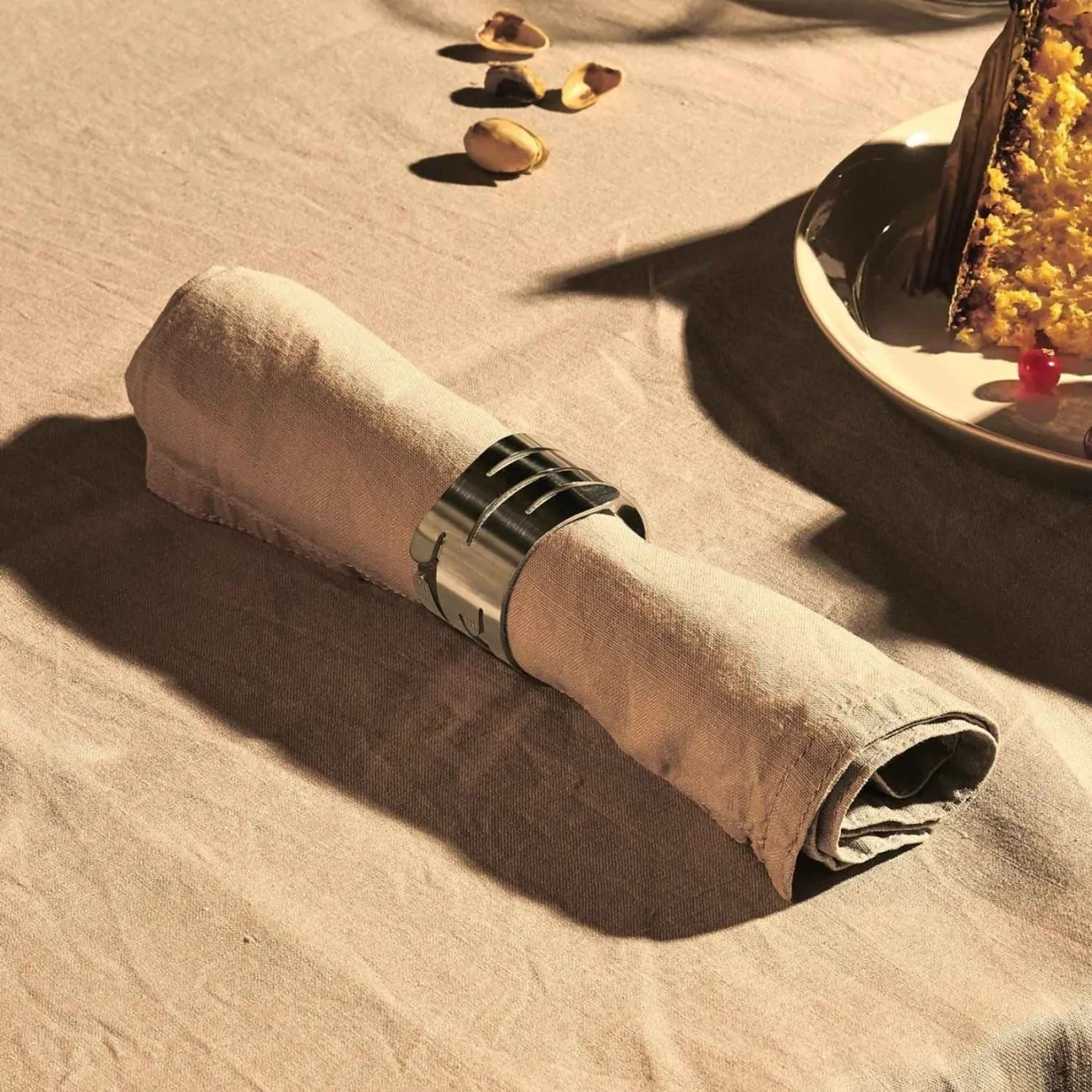 Barkring red κρίκοι πετσέτας σετ/2 - Alessi - Image 2