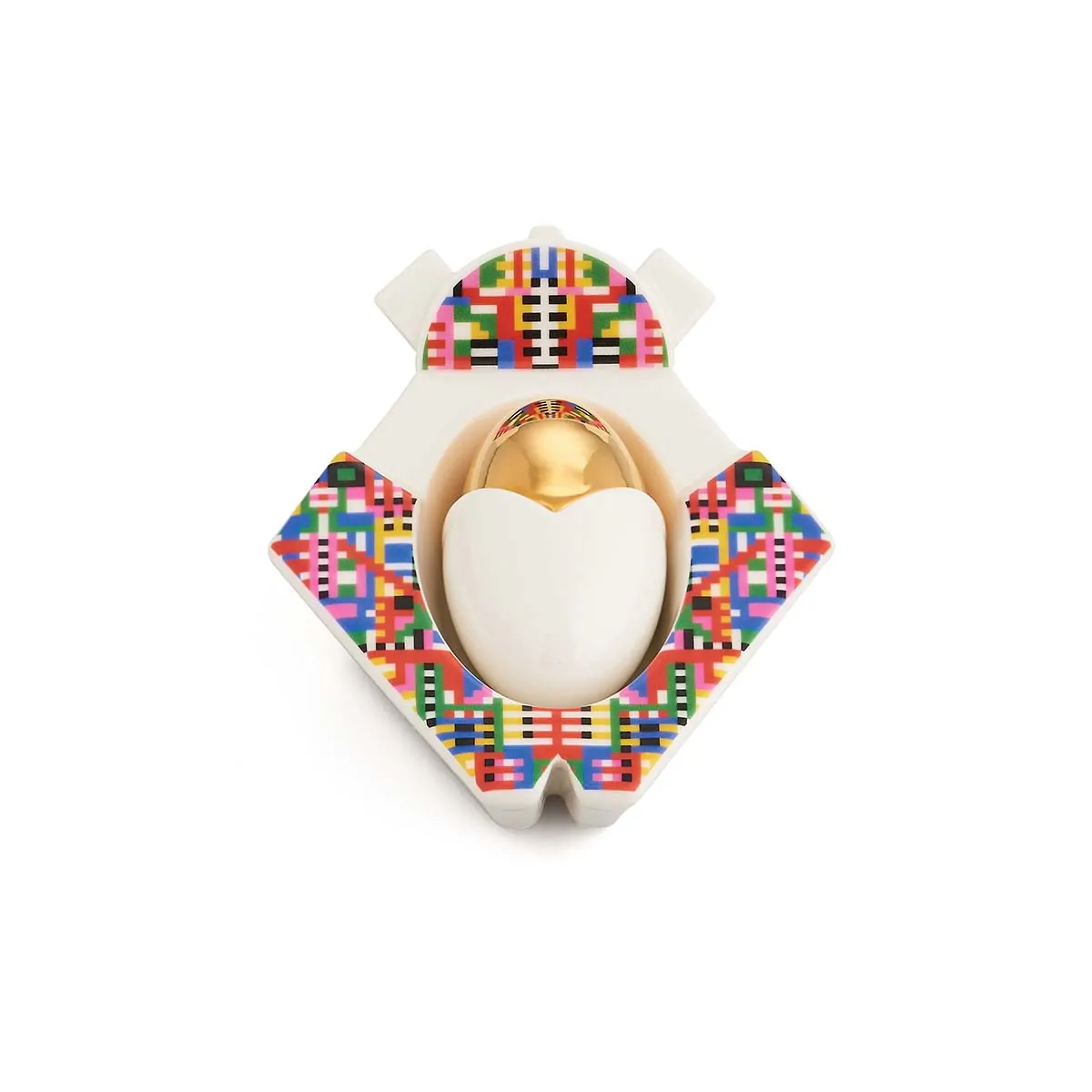 Holyhedrics Jesus διακοσμητική φιγούρα πορσελάνης - Alessi - Image 3