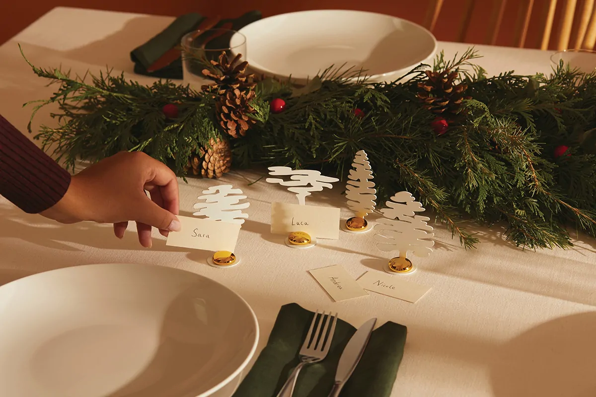 Barkplacetree white δεντράκια σετ/4 - Alessi - Image 2