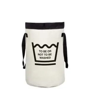 Καλάθι απλύτων Funwash "To Be" ecru 75lt. - Spirella