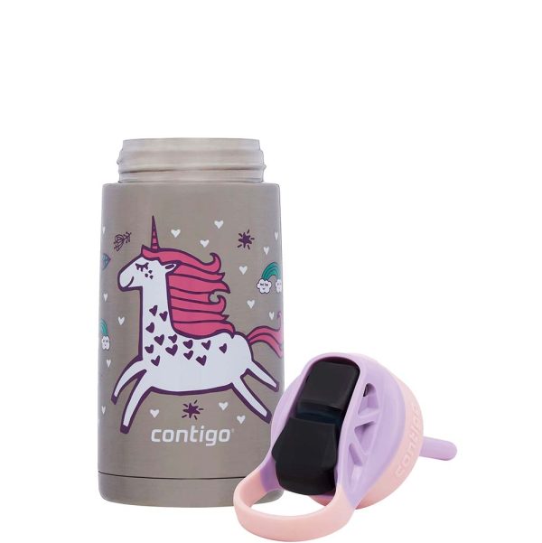 Παγούρι ισοθερμικό Easy Clean "Flying Unicorn" 380ml. - Contigo - Image 7