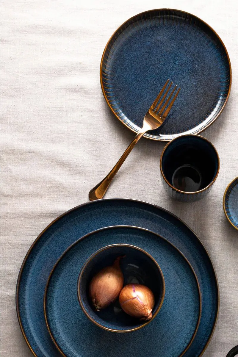 Sapphire blue μπωλ 11εκ. - Dutch Rose - Image 6