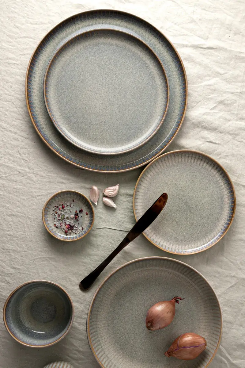 Sapphire grey πιάτο βαθύ 23εκ. - Dutch Rose - Image 10