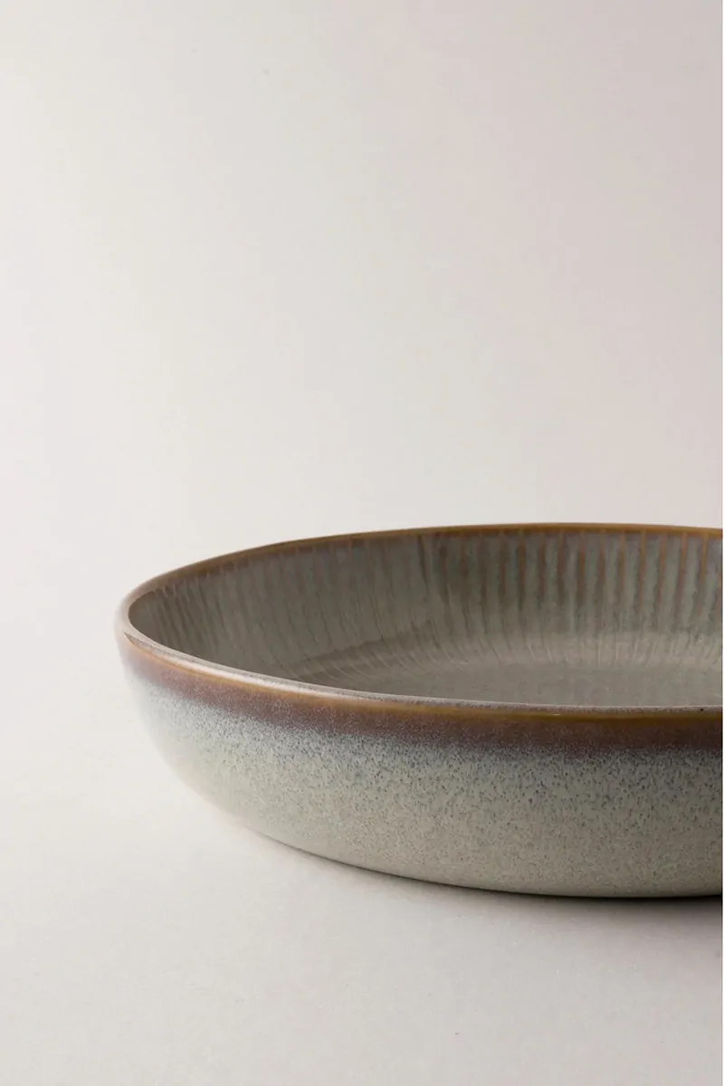 Sapphire grey πιάτο βαθύ 23εκ. - Dutch Rose - Image 3