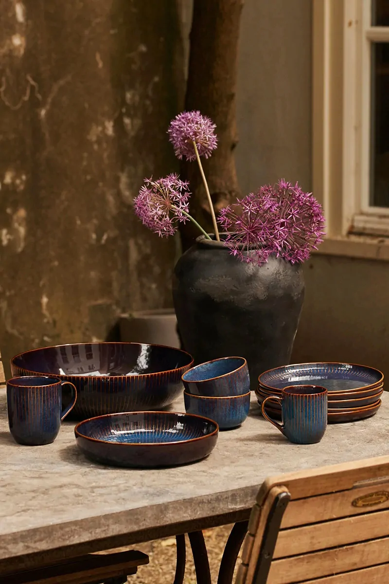 Sapphire blue μπωλ 11εκ. - Dutch Rose - Image 4