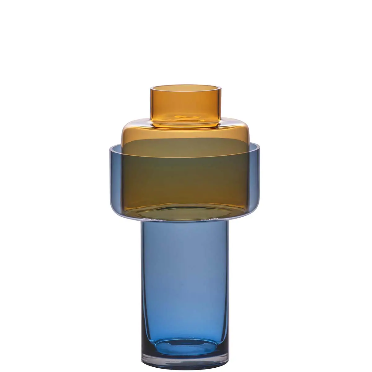 Ανθοδοχείο Aura blue/amber - Remember