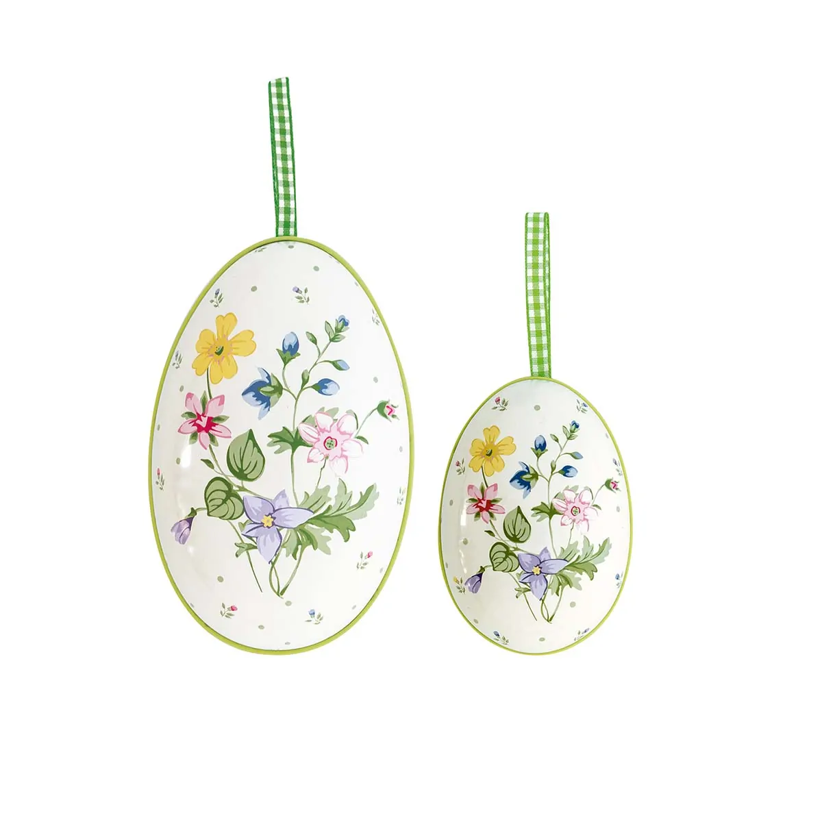 Αυγά μεταλλικά ανοιγόμενα Karolina σετ/2 - Greengate