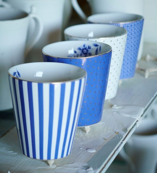 Royal Dots λευκή κούπα χωρίς λαβή - Pip Studio - Image 2