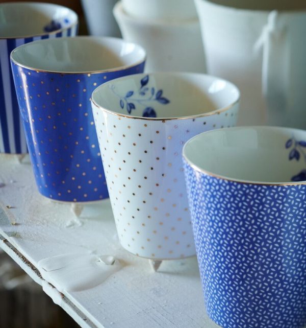 Royal Dots λευκή κούπα χωρίς λαβή - Pip Studio - Image 3