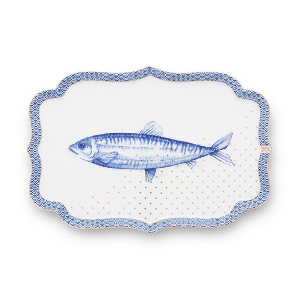 Royal Yerseke πιατέλα 26X18εκ. - Pip Studio