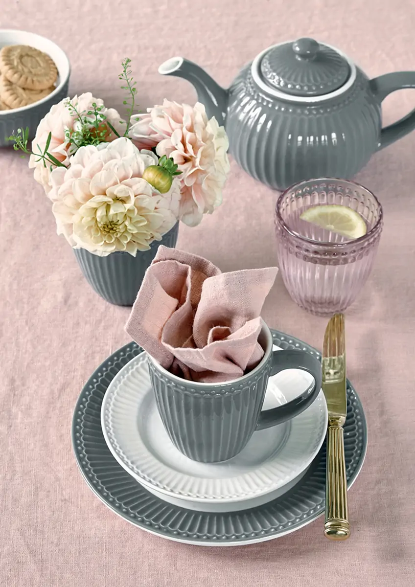 Τσαγιέρα Alice stone grey 1lt. - Greengate - Image 2