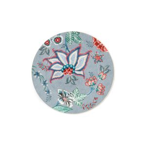 Flower Festival Scallop red-blue πιάτο 17cm. - Pip Studio
