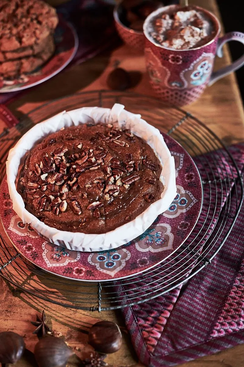 Flower Festival Deco dark pink πιάτο 21εκ. – Pip Studio - Image 4