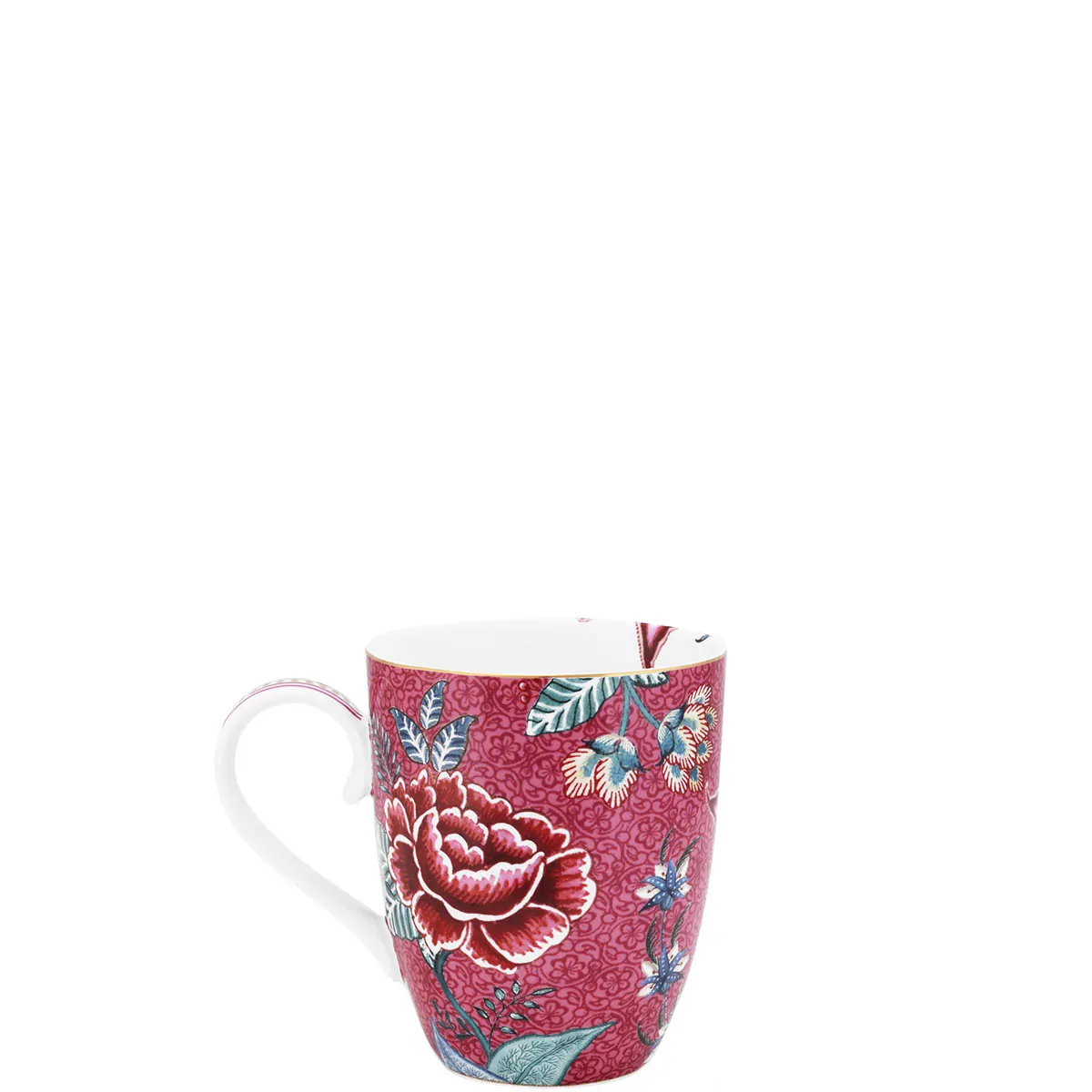 Flower Festival dark pink κούπα 350ml. – Pip Studio - Image 2
