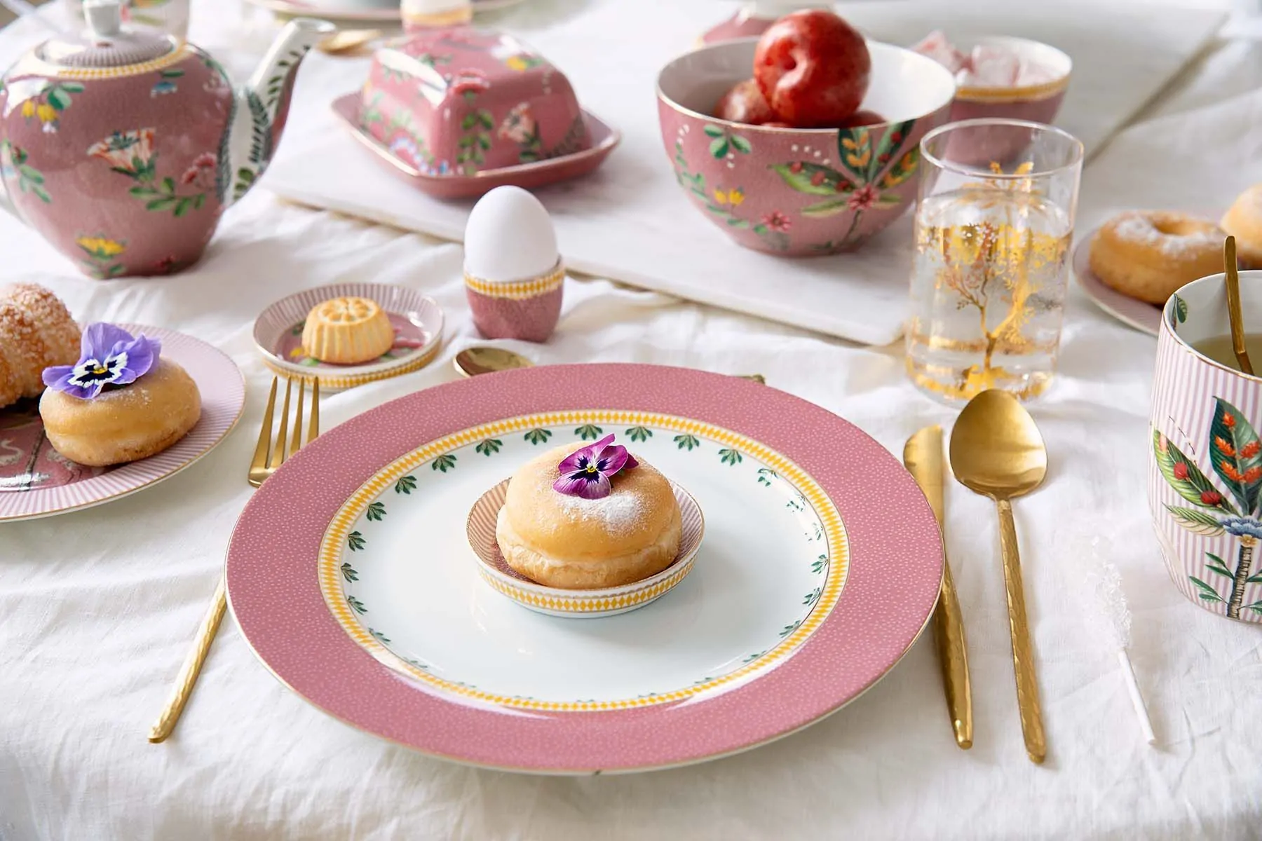 La Majorelle pink πιάτο 26,5εκ. – PIP STUDIO - Image 2