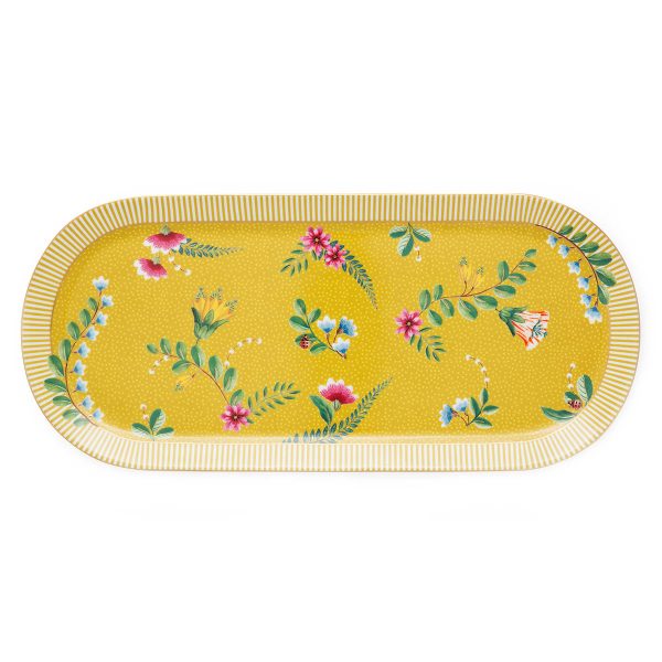 La Majorelle yellow πιατέλα οβάλ – Pip Studio