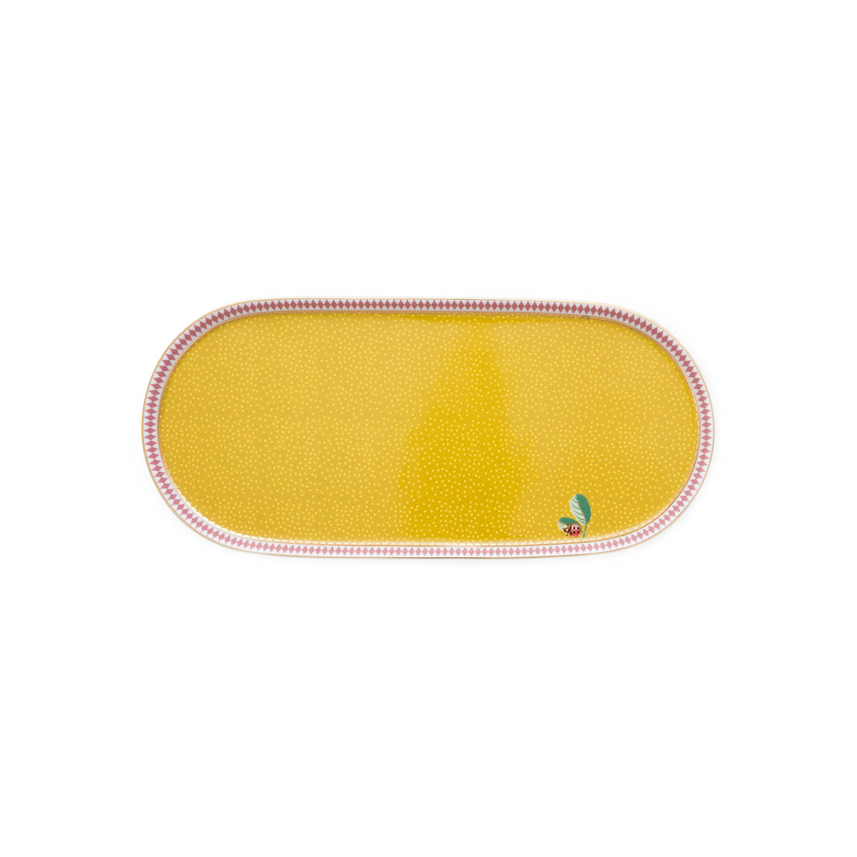 La Majorelle yellow πιατέλα οβάλ – Pip Studio