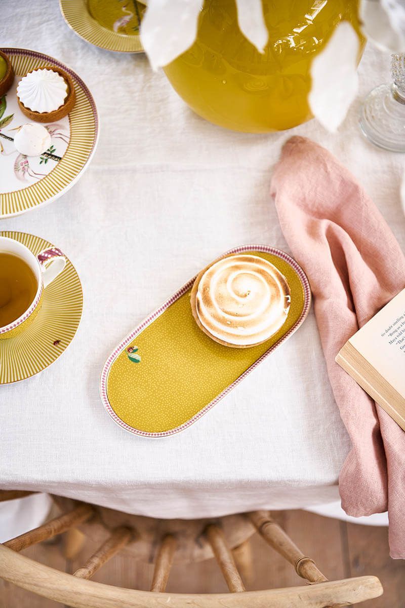 La Majorelle yellow πιατέλα οβάλ – Pip Studio - Image 2