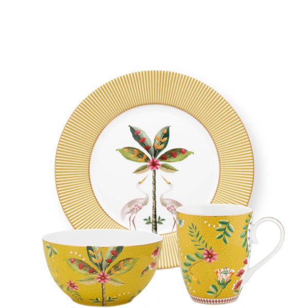 La Majorelle yellow σετ/3 πρωινού - Pip Studio