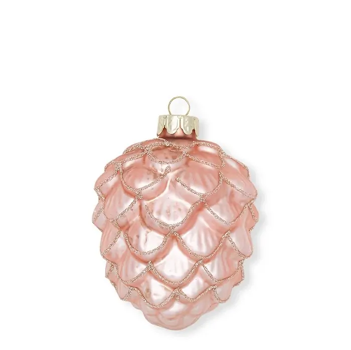 Στολίδι δέντρου “Pinecone" pale pink 8εκ. - Greengate
