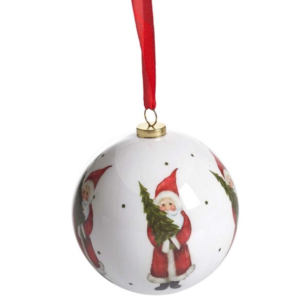 Στολίδι δέντρου μπάλα Christmas peace 7,5εκ. - Nääsgränsgården