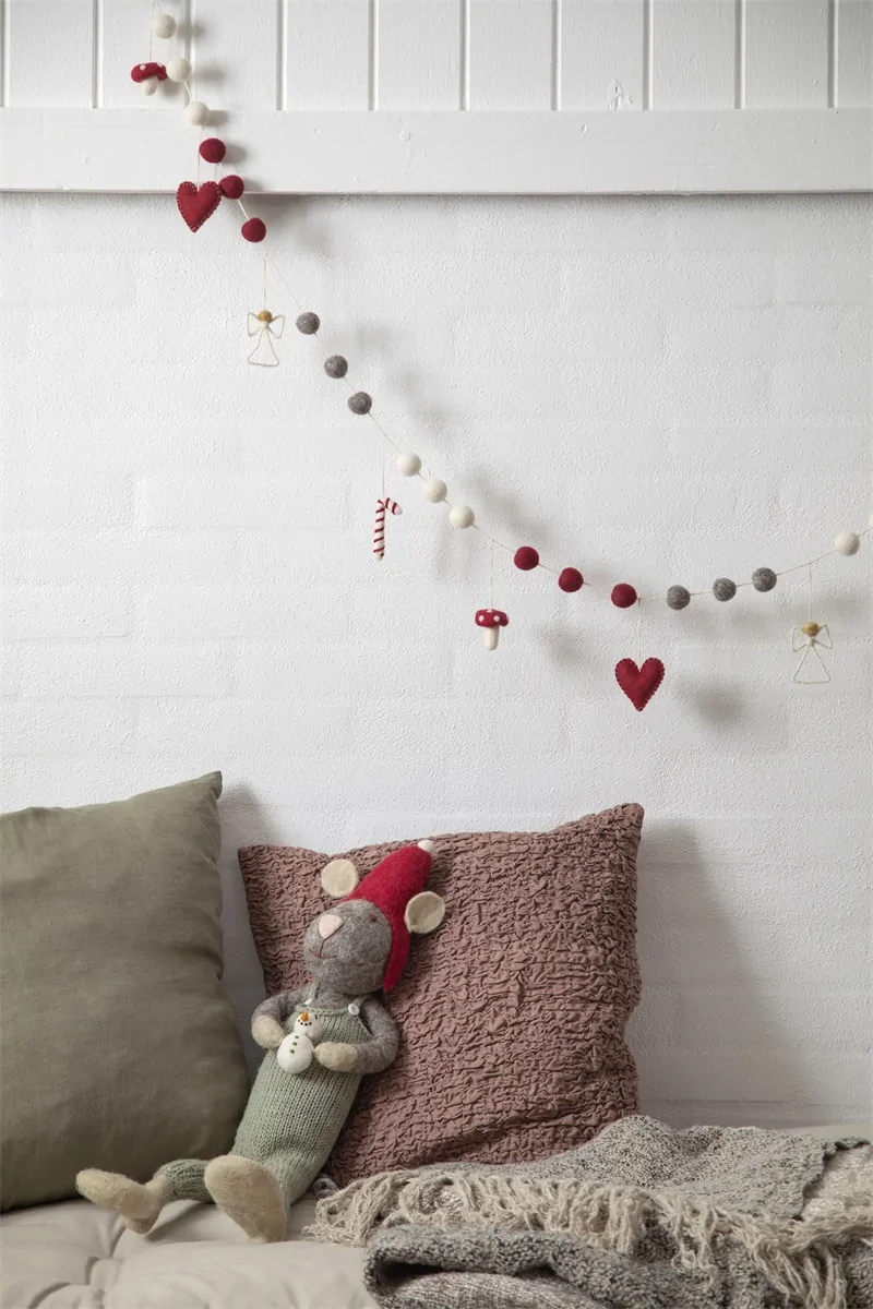 Γιρλάντα με χριστουγεννιάτικα διακοσμητικά 2m. - Gry & Sif - Image 2