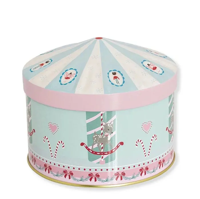 Μεταλλικό κουτί αποθήκευσης "Inge-Marie" mint 14x12εκ. - Greengate