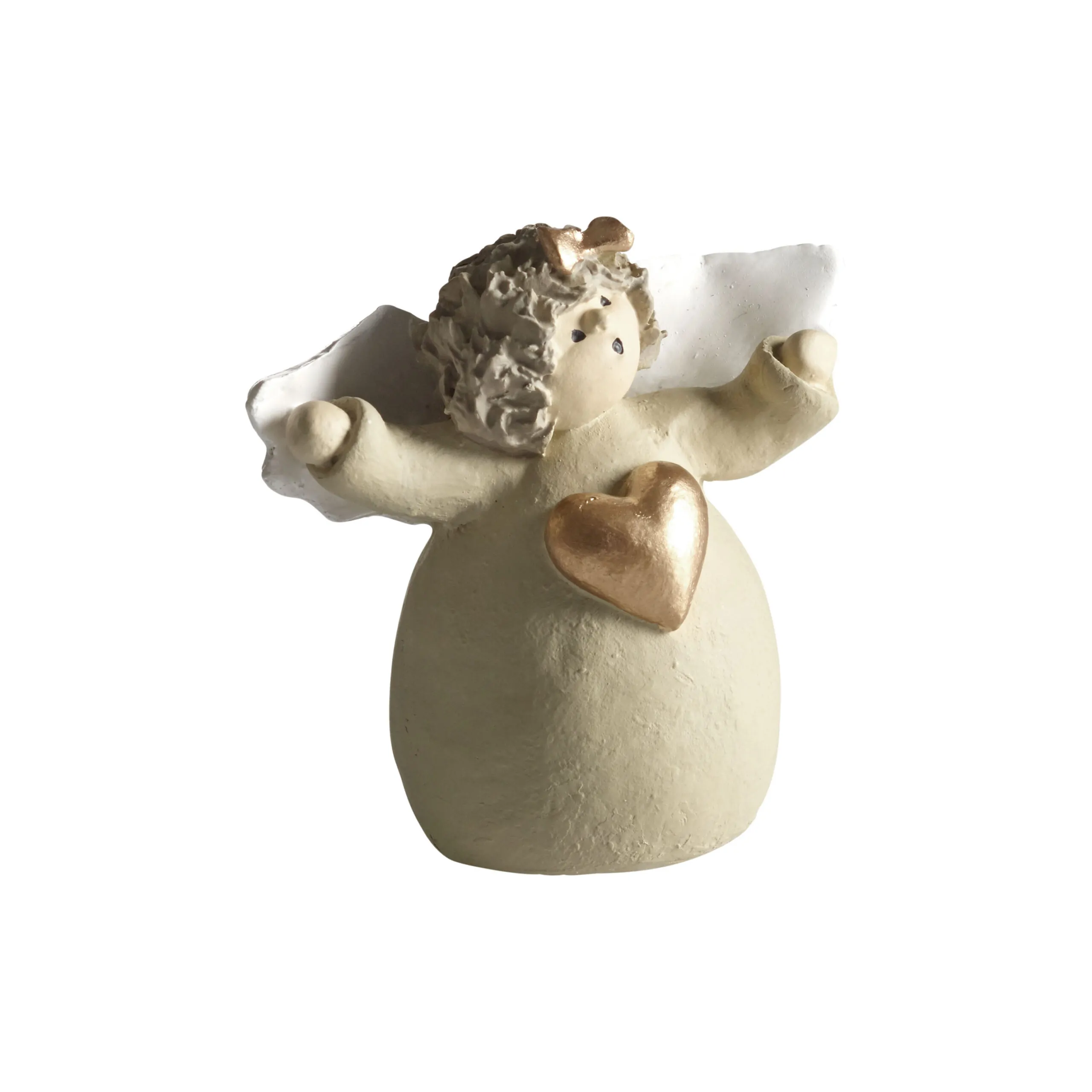Angel with gold heart διακοσμητική φιγούρα 6εκ. – Nääsgränsgården