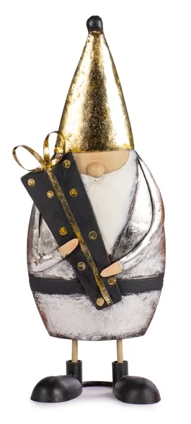 Διακοσμητικός Άγιος Βασίλης με δώρο 30εκ - Baden