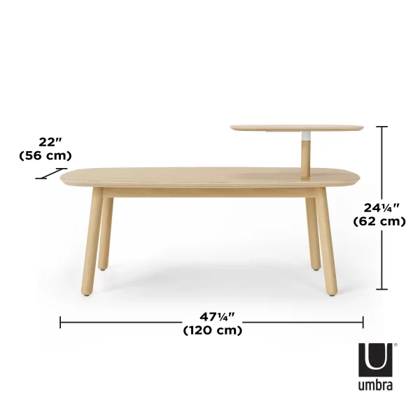 Τραπεζάκι Swivo Coffee table - Umbra - Image 4