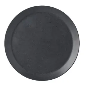 Πιάτο μελαμίνης Bloom pebble black 28εκ. - Mepal