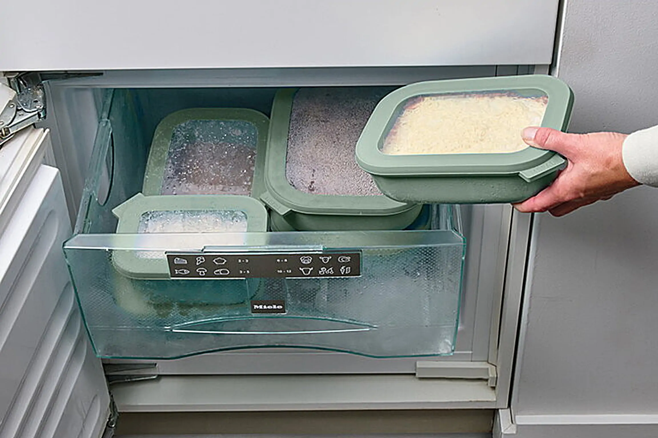 Cirqula rectangular δοχείο αποθήκευσης 500ml. nordic black - Mepal - Image 4